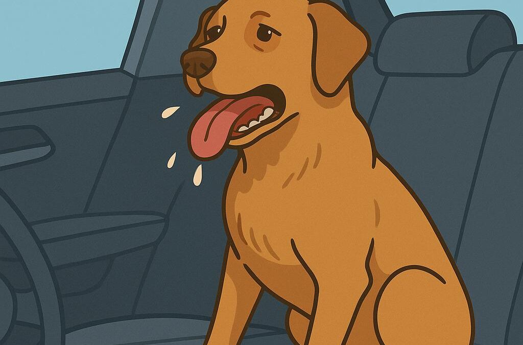 Lebensgefahr im Sommer: Woran erkenne ich, ob es einem Hund im Auto schlecht geht?