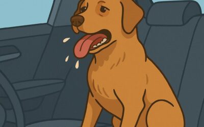Lebensgefahr im Sommer: Woran erkenne ich, ob es einem Hund im Auto schlecht geht?